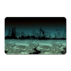 Industry-setting-world-urban Magnet (rectangular) by Sudhe