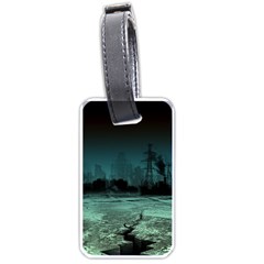 Industry-setting-world-urban Luggage Tag (one Side) by Sudhe