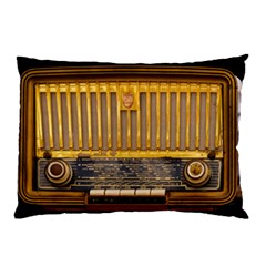 Radio-old-tube-radio-nostalgia Pillow Case (Two Sides)