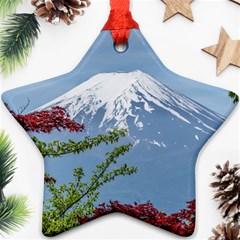 Mountain-mount-landscape-japanese Star Ornament (two Sides) by Sudhe