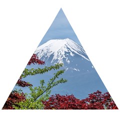 Mountain-mount-landscape-japanese Wooden Puzzle Triangle by Sudhe