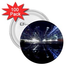 Cityscape-light-zoom-city-urban 2 25  Buttons (100 Pack)  by Sudhe