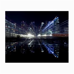 Cityscape-light-zoom-city-urban Small Glasses Cloth by Sudhe