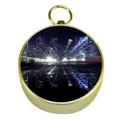 Cityscape-light-zoom-city-urban Gold Compasses by Sudhe