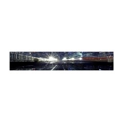 Cityscape-light-zoom-city-urban Flano Scarf (mini) by Sudhe