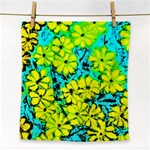 Chrysanthemums Face Towel Front