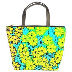 Chrysanthemums Bucket Bag by Hostory