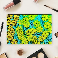 Chrysanthemums Cosmetic Bag (large) by Hostory