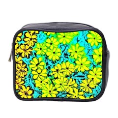 Chrysanthemums Mini Toiletries Bag (two Sides) by Hostory