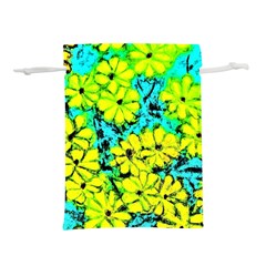 Chrysanthemums Lightweight Drawstring Pouch (s) by Hostory