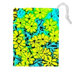 Chrysanthemums Drawstring Pouch (4xl) by Hostory