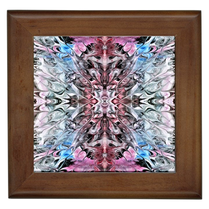 Abstract Waves  Framed Tile