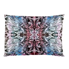 Abstract Waves  Pillow Case (two Sides) by kaleidomarblingart