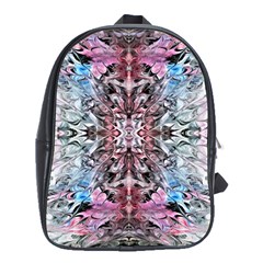 Abstract Waves  School Bag (xl)