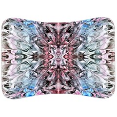 Abstract Waves  Velour Seat Head Rest Cushion by kaleidomarblingart