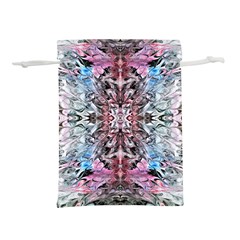 Abstract Waves  Lightweight Drawstring Pouch (l) by kaleidomarblingart