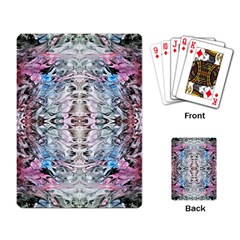 Abstract Waves Iii Playing Cards Single Design (rectangle)