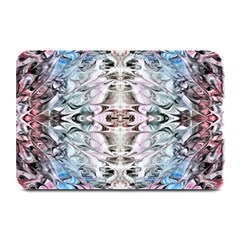 Abstract Waves Iii Plate Mats by kaleidomarblingart