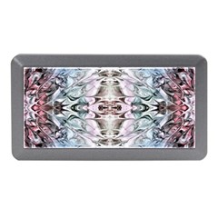 Abstract Waves Iii Memory Card Reader (mini) by kaleidomarblingart