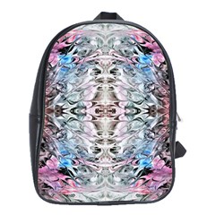 Abstract Waves Iii School Bag (xl)