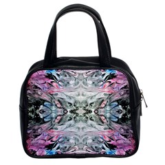 Abstract Waves IV Classic Handbag (Two Sides)