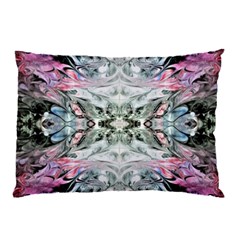 Abstract Waves Iv Pillow Case by kaleidomarblingart