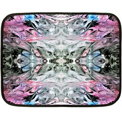 Abstract Waves IV Fleece Blanket (Mini)