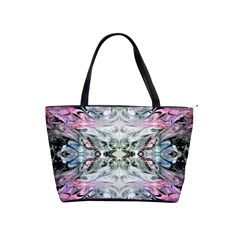 Abstract Waves IV Classic Shoulder Handbag