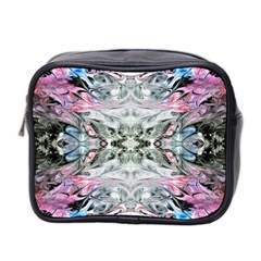 Abstract Waves IV Mini Toiletries Bag (Two Sides)