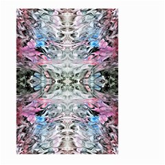 Abstract Waves Iv Large Garden Flag (two Sides) by kaleidomarblingart