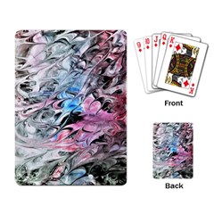 Abstract Waves Module Playing Cards Single Design (rectangle) by kaleidomarblingart