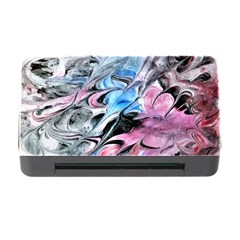 Abstract Waves Module Memory Card Reader With Cf by kaleidomarblingart