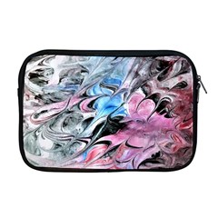 Abstract Waves Module Apple Macbook Pro 17  Zipper Case by kaleidomarblingart