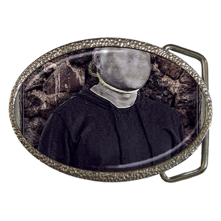 No Face Hanged Creepy Poster Belt Buckles