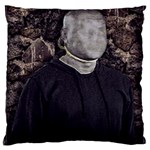 No Face Hanged Creepy Poster Large Cushion Case (One Side) Front