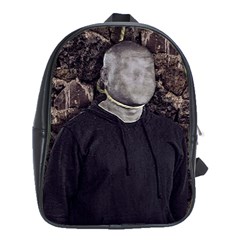 No Face Hanged Creepy Poster School Bag (xl) by dflcprintsclothing