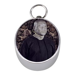 No Face Hanged Creepy Poster Mini Silver Compasses by dflcprintsclothing