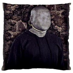 No Face Hanged Creepy Poster Standard Flano Cushion Case (two Sides) by dflcprintsclothing