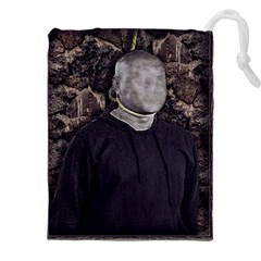 No Face Hanged Creepy Poster Drawstring Pouch (5xl) by dflcprintsclothing