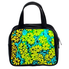 Chrysanthemums Classic Handbag (two Sides) by Hostory