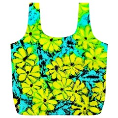 Chrysanthemums Full Print Recycle Bag (xl) by Hostory