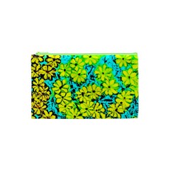 Chrysanthemums Cosmetic Bag (xs) by Hostory