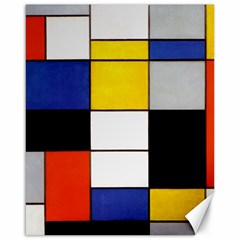 Composition A By Piet Mondrian Canvas 16  X 20  by impacteesstreetweareight