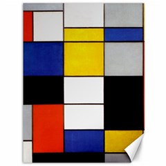 Composition A By Piet Mondrian Canvas 36  X 48  by impacteesstreetweareight