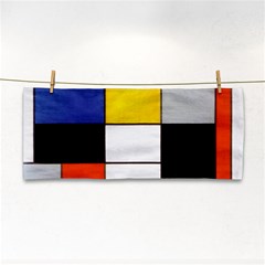 Composition A By Piet Mondrian Hand Towel