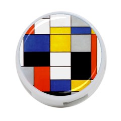 Composition A By Piet Mondrian 4-port Usb Hub (two Sides) by impacteesstreetweareight