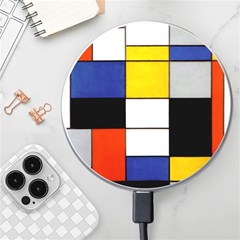 Composition A By Piet Mondrian Wireless Charger