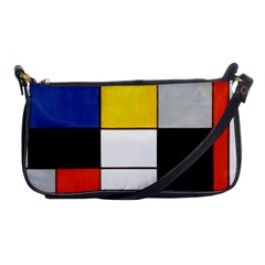 Composition A By Piet Mondrian Shoulder Clutch Bag by impacteesstreetweareight