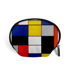 Composition A By Piet Mondrian Accessory Pouch (Small)