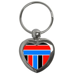 Crossing Lines Key Chain (heart) by impacteesstreetweareight